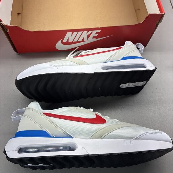 Nike Other - Nike Air Max Dawn Men's White Blue Red Running Sneakers DM0013-100 Size 13